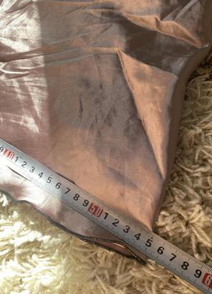 Топ від піжами  сатиновий топ7 фото