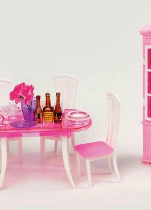 Мебель для кукол "gloria" столовая 3