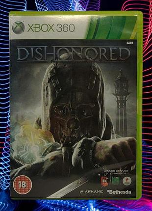 Диск з грою dishonored (xbox 360)