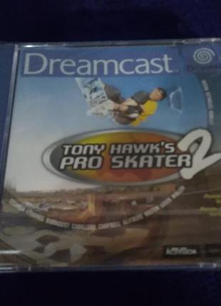Tony hawk's pro skater 2 ((новий в плівці) бокс має пошкодження) для sega dreamcast.