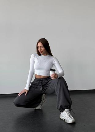 Штани-кльош reload - forte, графіт