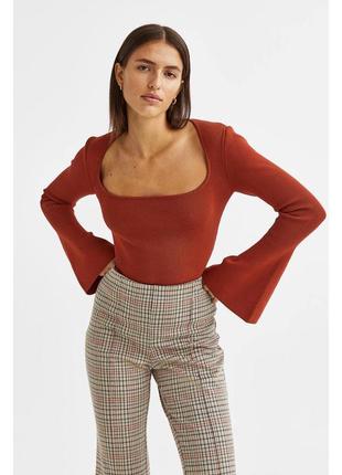 Джемпер с расклешенным рукавом h&m