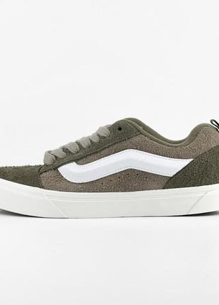 Кеди vans knu skool khaki, жіночі кросівки, венс