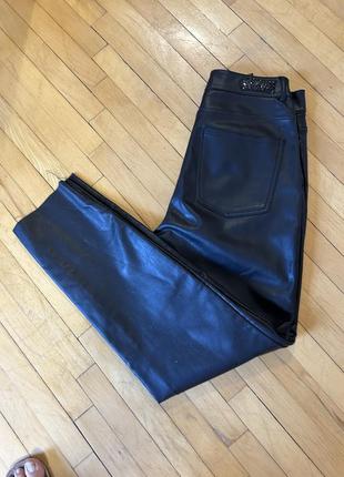 Брюки only эко кожа