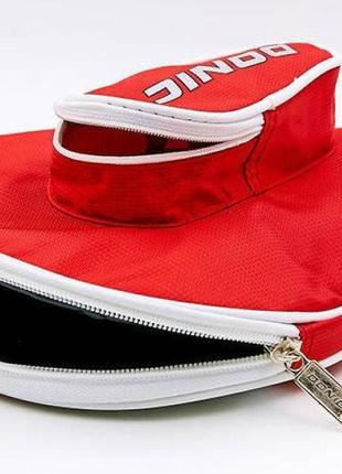 Чохол для ракетки для настільного тенісу donic waldner red топ