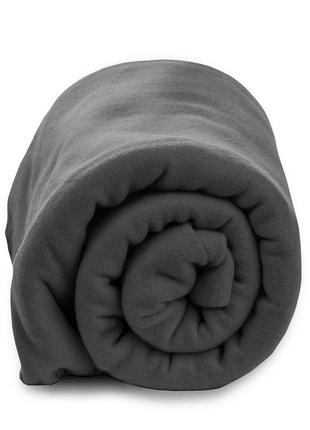 Плед 180*150см туристический для кемпинга, одеяла для пикника. цвет: черный5 фото