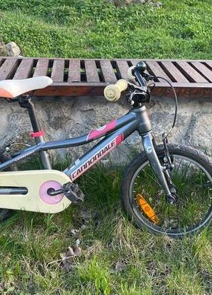 Дитячий ведосипед cannondale 18”