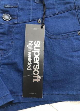 Шорти нові джинсові  стрейчеві2 фото