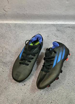 Бутси adidas x speedflow 3 fg футбольні дитячі копочки speedportal nemeziz predator на хлопчика