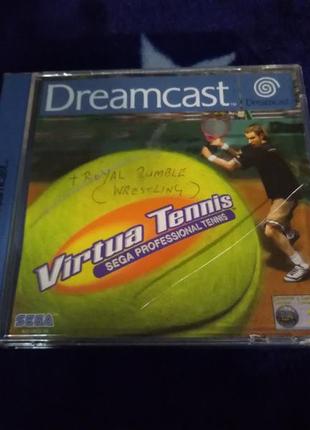 Virtua tennis (пошкоджений бокс, присутній напис на обкладинці) для sega dreamcast