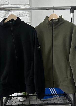 Флісова кофта фліска stone island