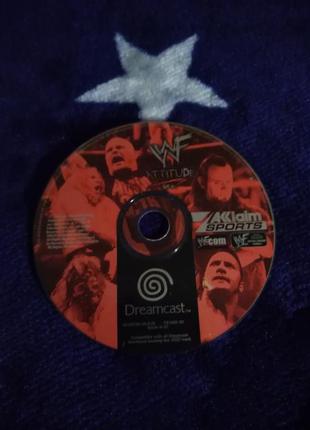 Wf attitude (тільки диск; присутні подряпини) для sega dreamcast