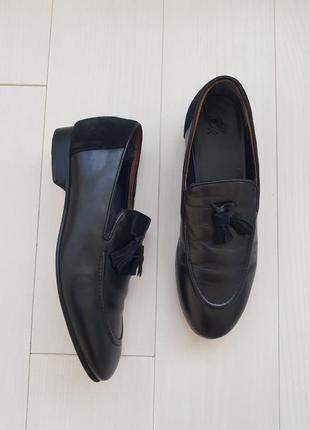 Мужские туфли, лоферы benetton. размер 42 .3 фото