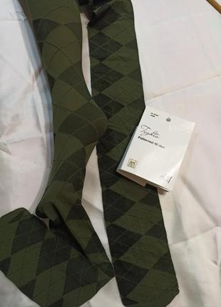 Новые колготки с рисунком размер л h&m