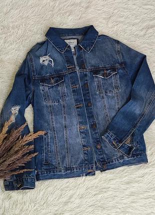 Джинсова куртка forever 21 lis angeles