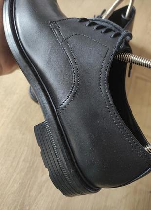 Стильные мужские кожаные туфли geox, италия, р.41.