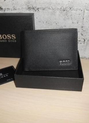 Hugo boss  новый мужской кошелек, кожа, италия