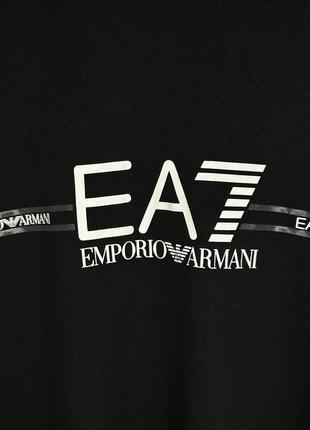 Лонгслів ea7 emporio armani оригінал кофта чорна футболка армані5 фото