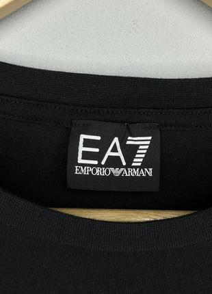 Лонгслив ea7 emporio armani оригинал кофта черная футболка армани6 фото