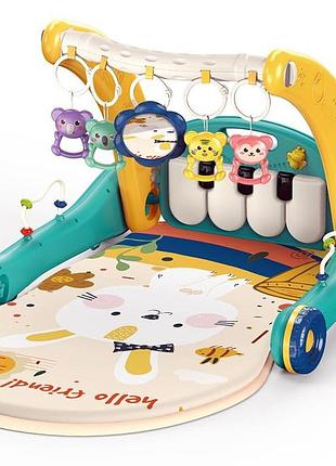 Ходунки - развивающий коврик для малышей bibi-inn арт. 6013 топ