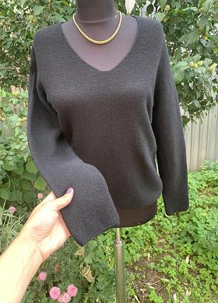 Пуловер джемпер marccain кашемир шерсть s-m