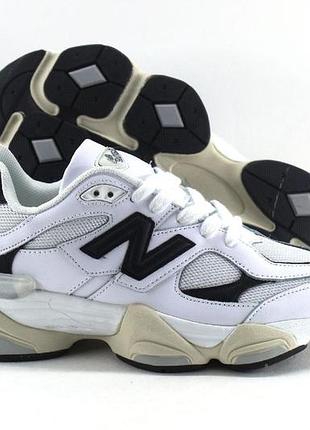 Женские кроссовки new balance 9060 .подростковые  кроссовки нью бэленс 9060 . кожа.