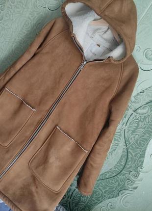 Pull &bear, m дубленка искусственная