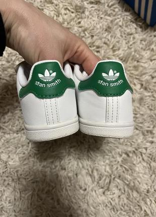 Оригінальні дитячі кросівки adidas originals stan smith, розмір 27, устілка 17 см4 фото