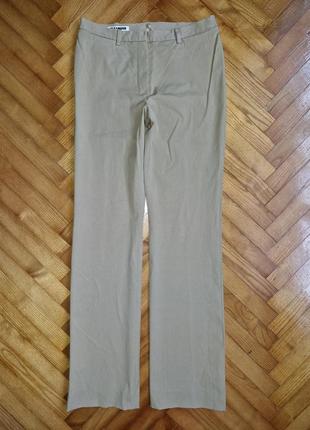 Jil sander-дизайнерські прямі брюки, р.-36