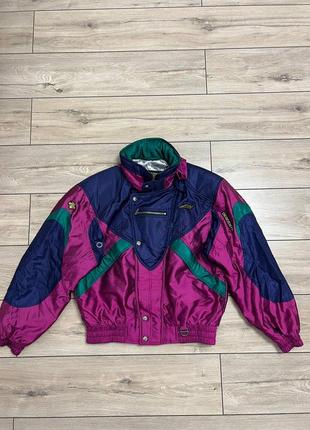 Чоловічий вінтажний лижний гірськолижний костюм куртка штани descente m-l