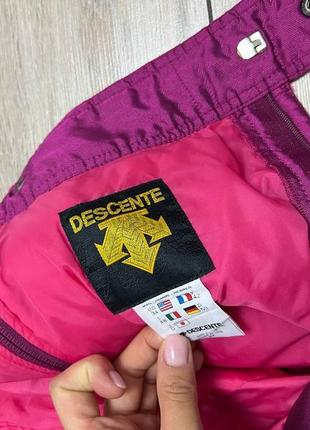 Чоловічий вінтажний лижний гірськолижний костюм куртка штани descente m-l