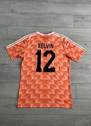 Футбольная футболка nederland holland adidas football soccer jersey xxl2 фото