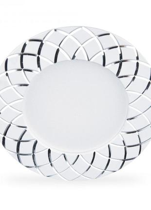 Врезной led светильник feron al780 7w 4000к белый