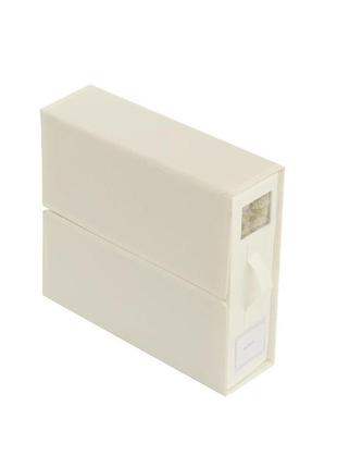 Органайзер для зберігання постільної білизни кофр для одягу короб у шафу складаний бежевий