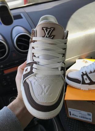 Кроссовки в стиле louis vuitton trainer sneaker8 фото