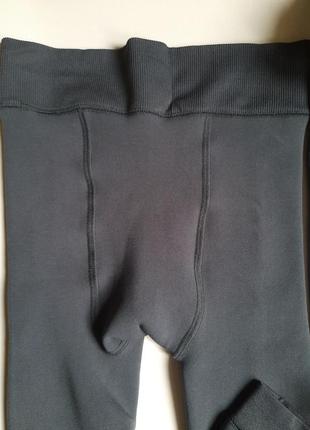 Леггинсы лосины плюшевые (на меху) primark