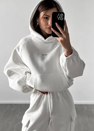 Спортивный костюм из трёхнитки на флисе