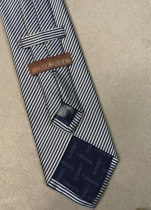 Шелковый галстук, замеры 148 х 9.35 фото