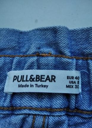 Pull &bear джинсы мом размер 404 фото