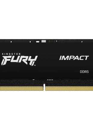 Модуль пам'яті / оперативна пам'ять kingston fury impact kf556s40ib-32 ddr5/32гб/5600мгц для ноутбуків