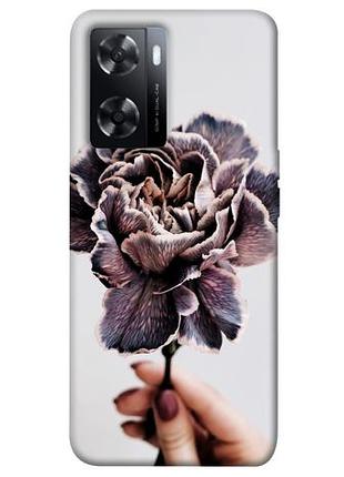 Чохол із принтом на оппо а57с гвоздика / чохол із принтом на oppo a57s