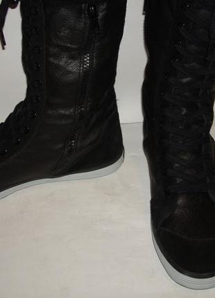 Чоботи жіночі шкіряні o'neill 39 р. 25,5 см чорні3 фото