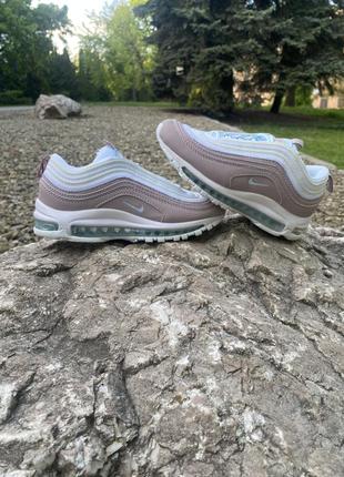 Жіночі/дитячі кросівки nike air max 97 pink/ white розмір 36(22,5 см]