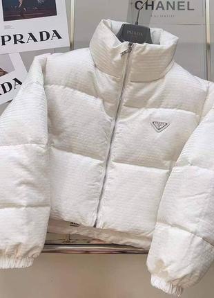 Брендовая куртка трансформер в стиле prada