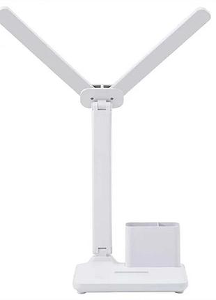 Аккумуляторная настольная led лампа vhg sn-39 с органайзером, 4000mah, white