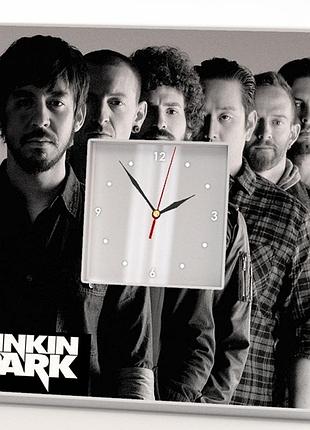 Годинник "гурт linkin park" подарунок для фанатів, музикантів і любителів рок музики, прикраса в бар