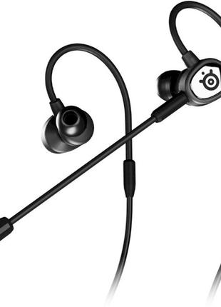 Гарнитура геймерская мобильная steelseries tusq проволочная 1.2м черный (61650)