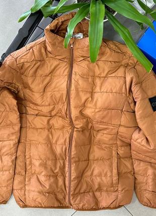 Куртка stone island оранжевый