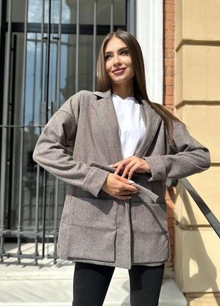 Жакет без подкладки
