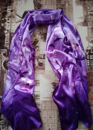 Невероятно нежный и интересный палантин